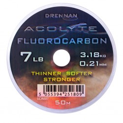 Fir Fluorocarbon Drennan - Acolyte Fluorocarbon 0.21mm Fir Fluorocarbon Drennan - Acolyte Fluorocarbon 0.21mm
